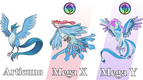 articuno mega evolution|The Legendary Birds Pokémon Mega X/Y Evolve : Articuno.
